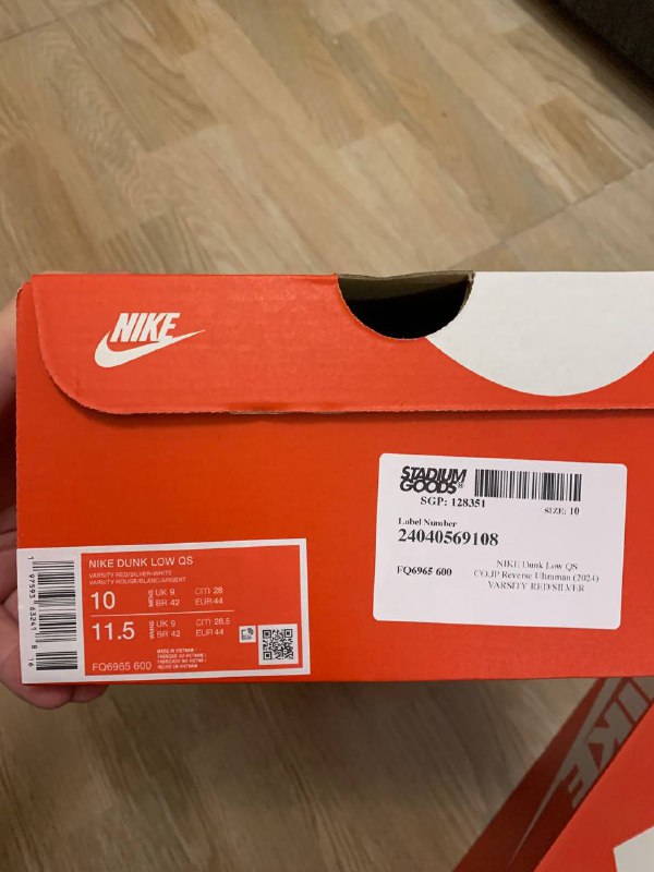 Nike Dunk Low size US 10 6