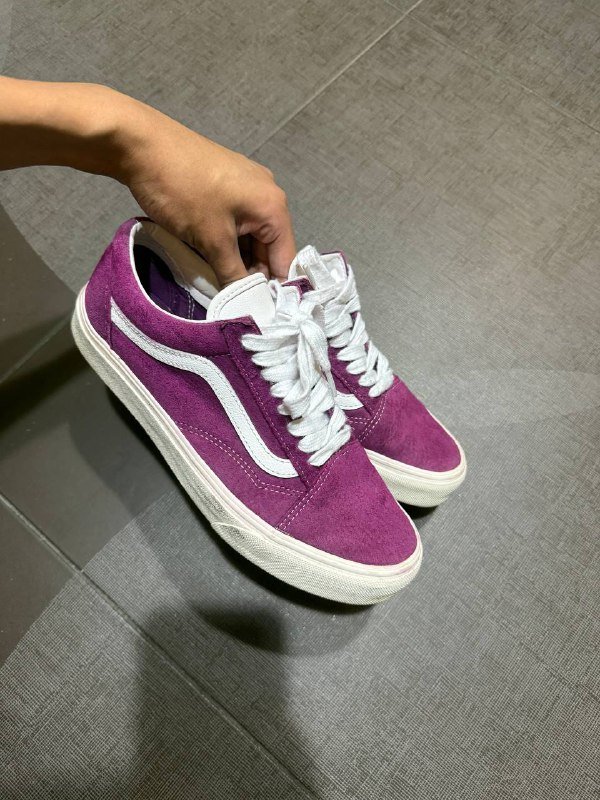 Кроссовки Vans, бежевые лоферы