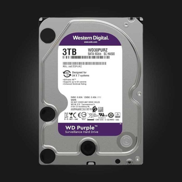 Жесткий диск Western Digital Purple 3 Tb
