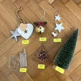 Новогодний светильник, светодиодная гирлянда 8