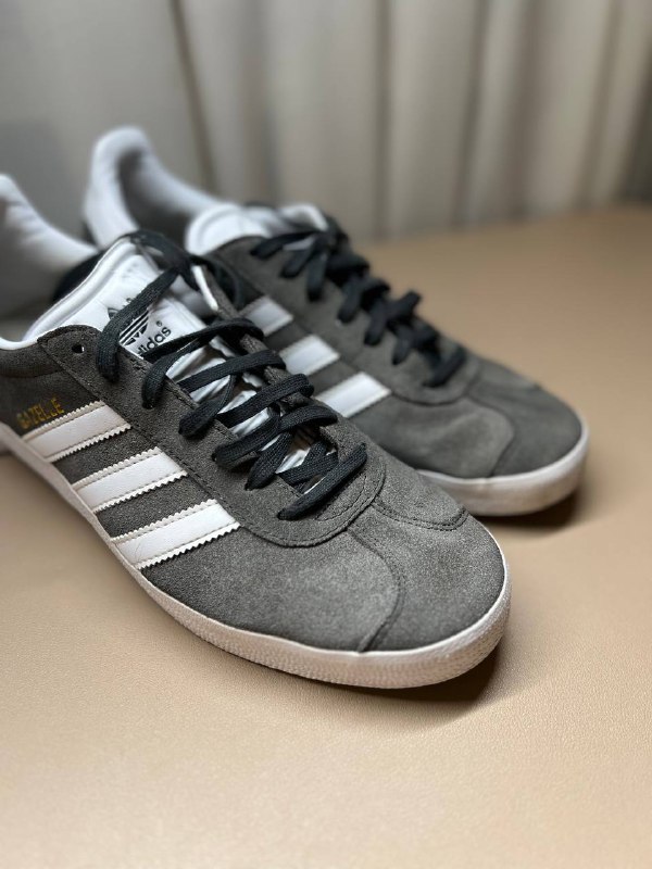 кроссовки adidas gazelle dark grey 4
