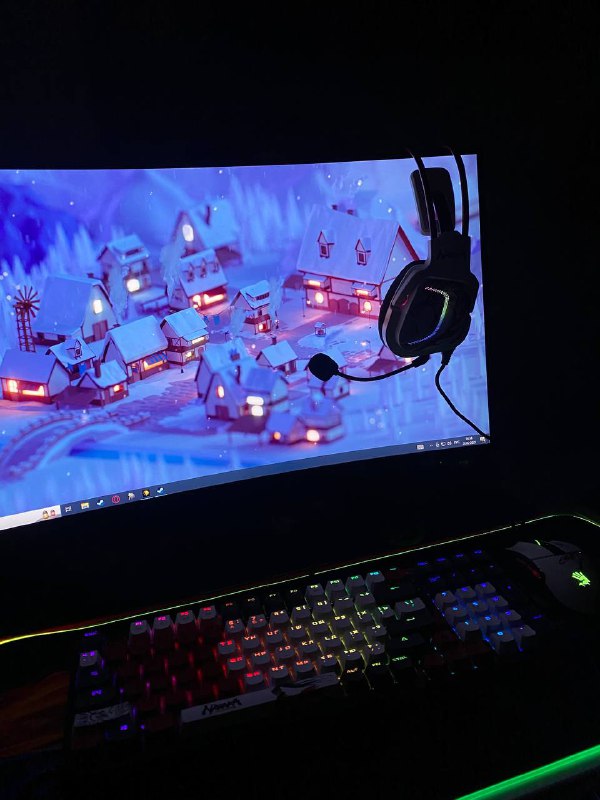 Монитор 180Hz 27inch Curved