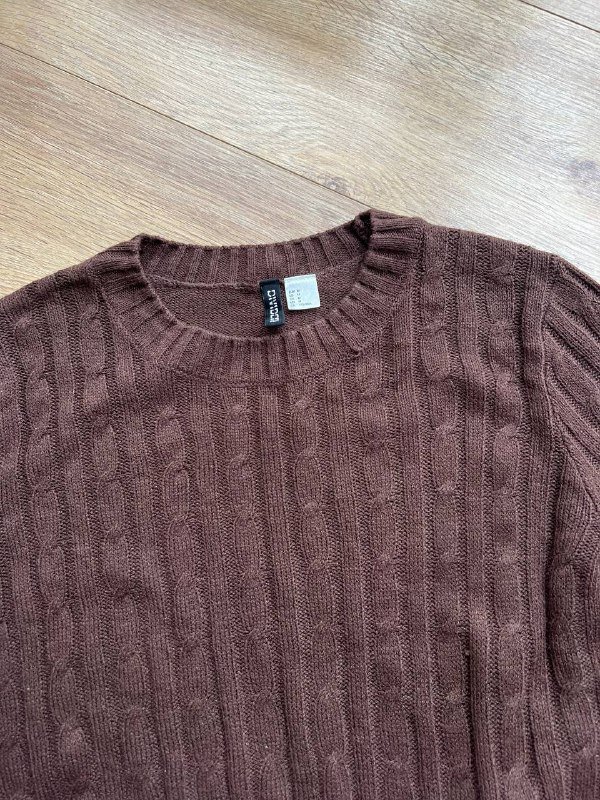 Свитер H&M укороченный размер М 2