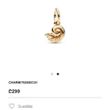 Подвески Pandora 14K 2
