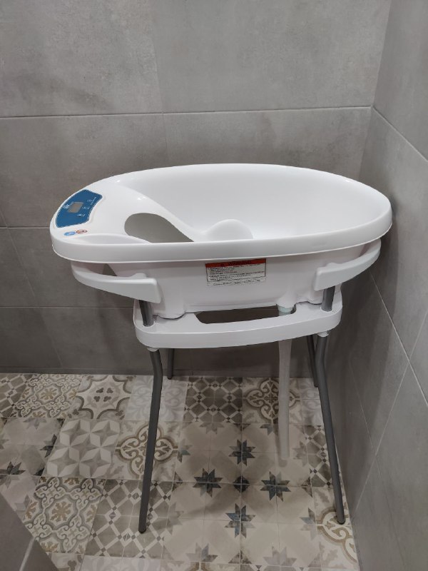 Детская ванночка с подставкой, весы и термометр 2