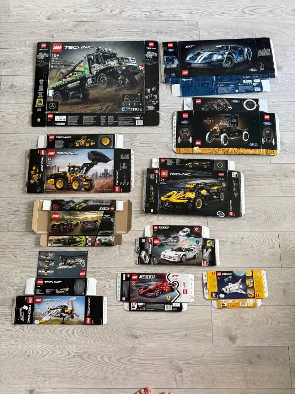 Коробки от LEGO 1