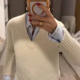 Мужской кашемировый свитер ZARA 3