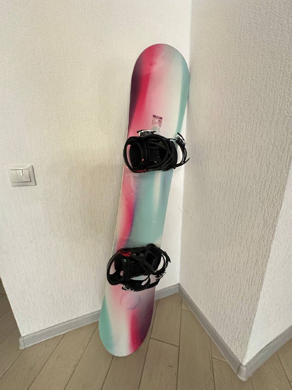 Сноуборд WEDZE 142см с креплениями 2