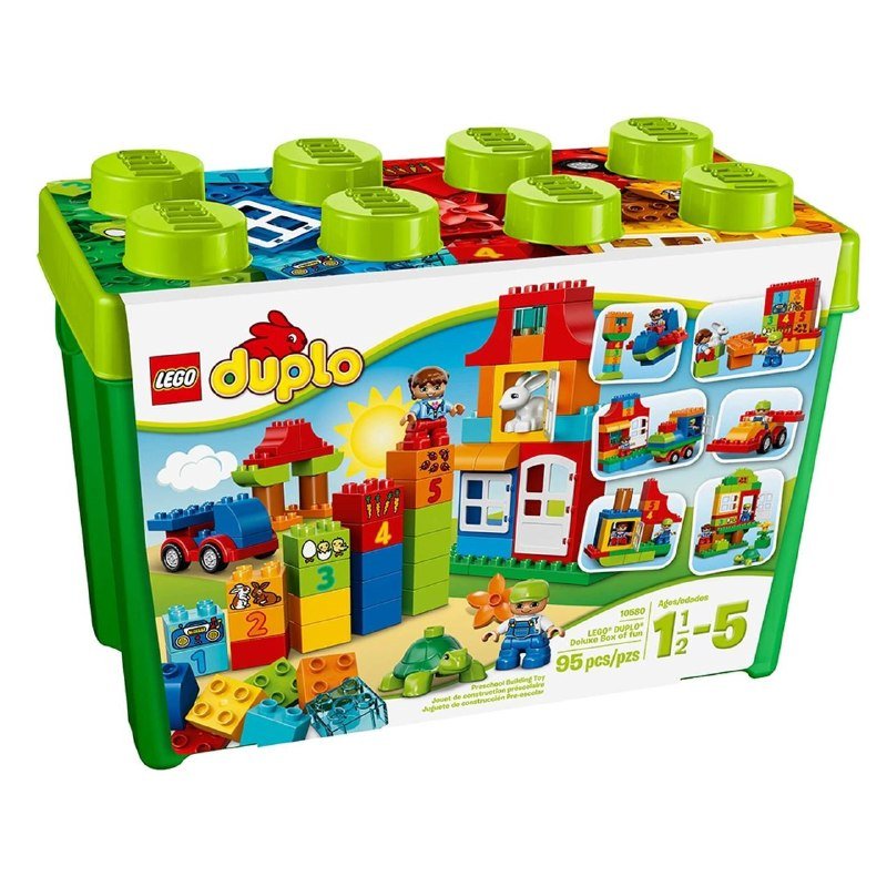 LEGO DUPLO парк аттракционов, парковка и автомойка, поезд, Peppa Pig Birthday House, LEGO DUPLO наборы 6