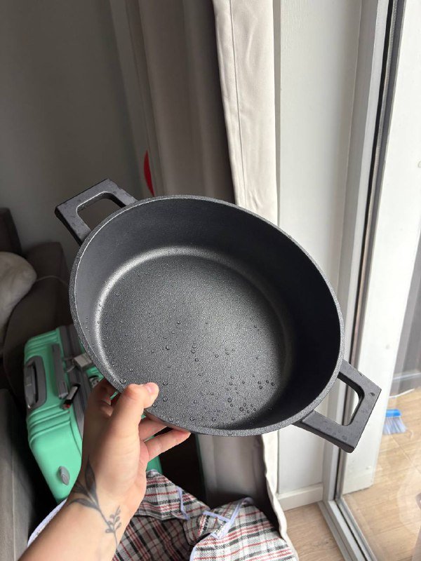 Кастрюля с крышкой, сковородка с покрытием, форма для выпекания, салатник, френч пресс 4