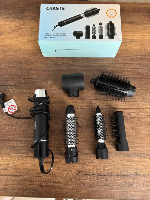 Плед 180х200 см, Фен с насадками для укладки 5