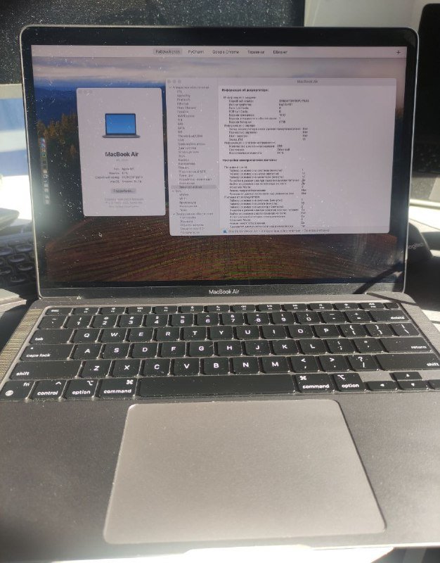 MacBook Air 13 M1 8/256 GB Space Gray