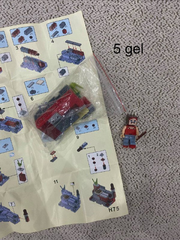 Пазлы, конструктор Minecraft, LEGO, кукла BFF, машинка 8