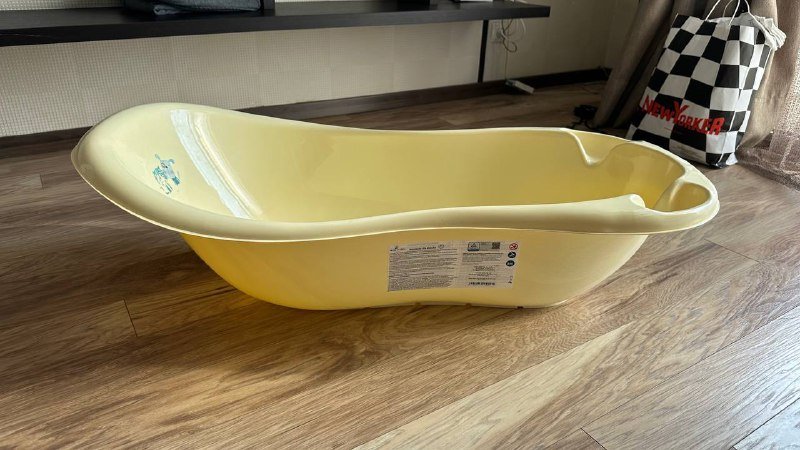 Ванночка детская со стикером температуры