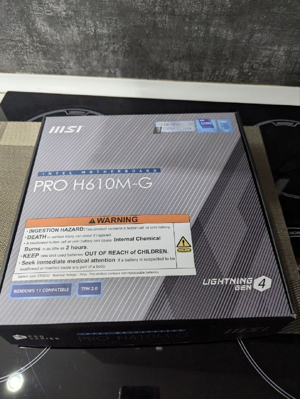 Материнская плата MSI H610M-G