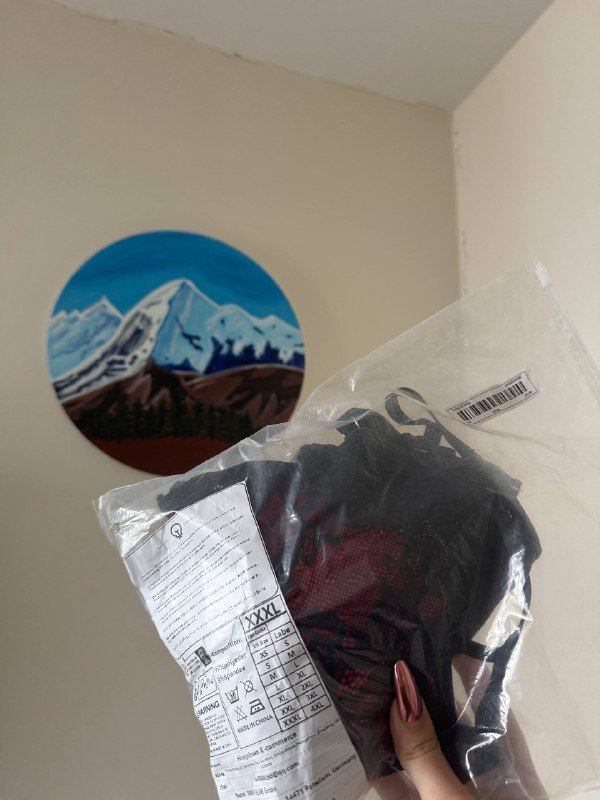 Кружевной черный бюстгальтер размер 90C 2