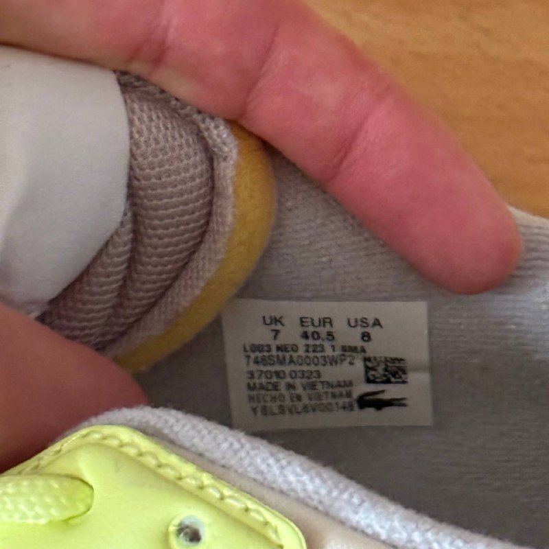 Кроссовки L003 Neo Lacoste размер 40.5 мужские 4