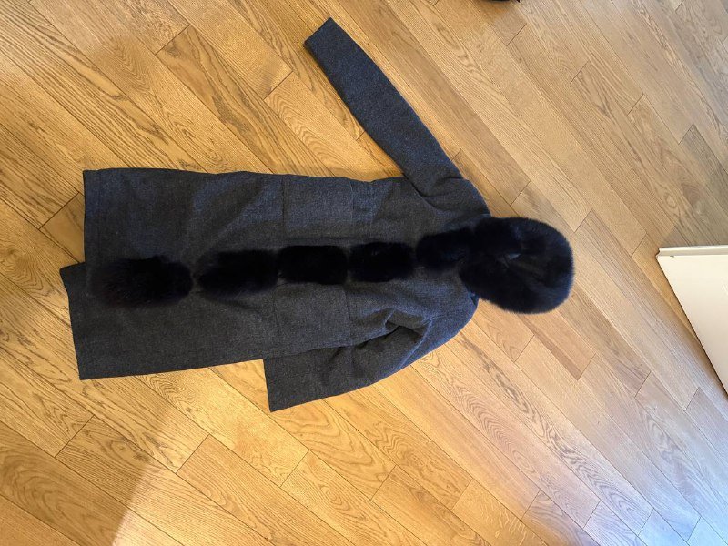 Пальто шерсть с натуральным мехом