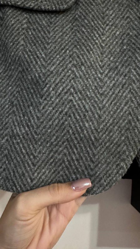 Пальто-пиджак из шерсти, размер М 4