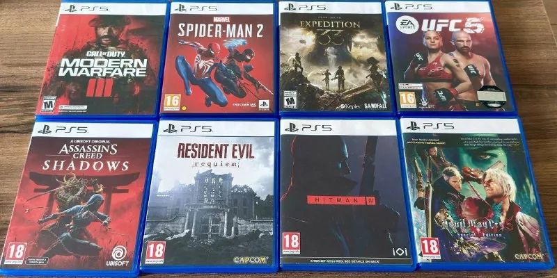 Игры на дисках для PlayStation 4 и PlayStation 5