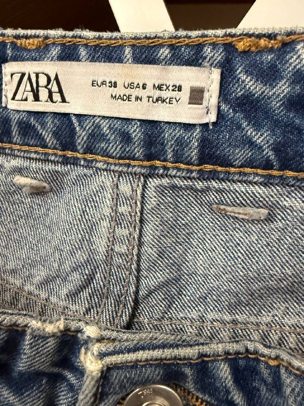 ЭКО шуба Lee, джинсы Zara 4