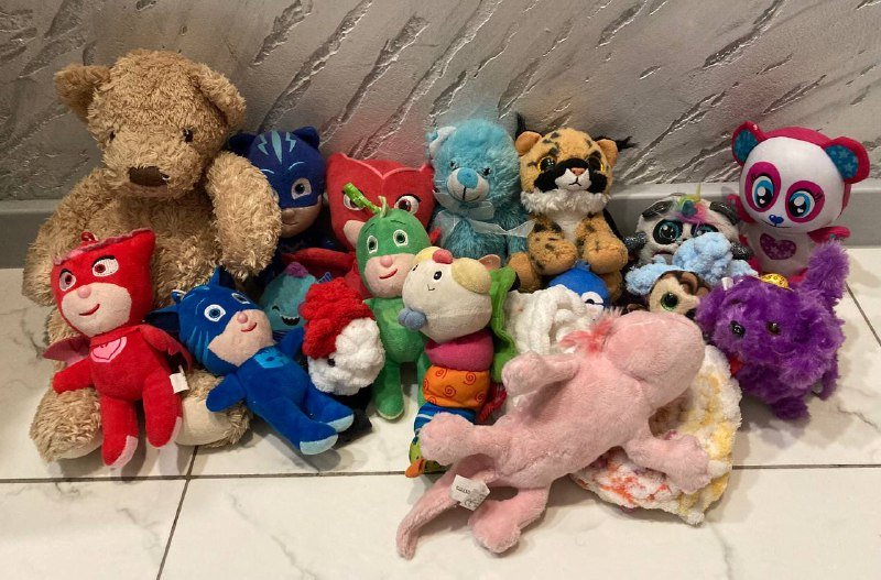 Пакет мягких игрушек 1