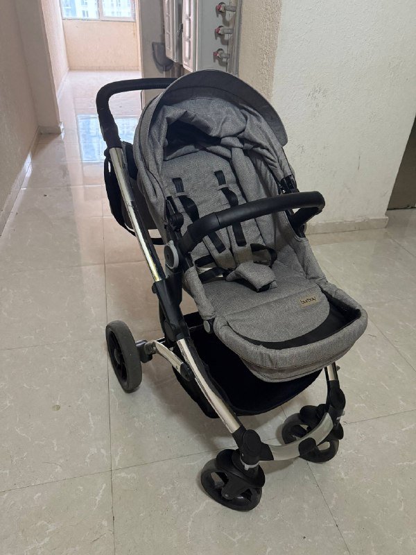 Детская прогулочная коляска BURBAY с автокреслом и сумкой