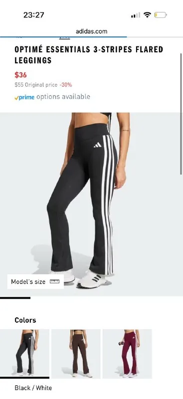 Женские леггинсы Adidas, размер L