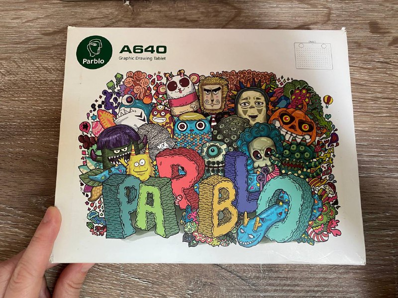 Графический планшет Parblo A640 2