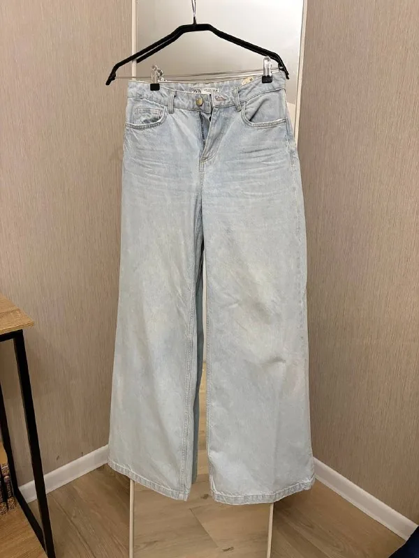 Широкие джинсы ZARA 1