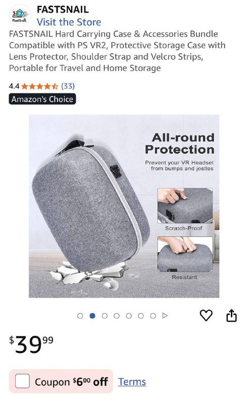 Sony PlayStation VR 2 White, Carrying Case, Comfortable Mod 7