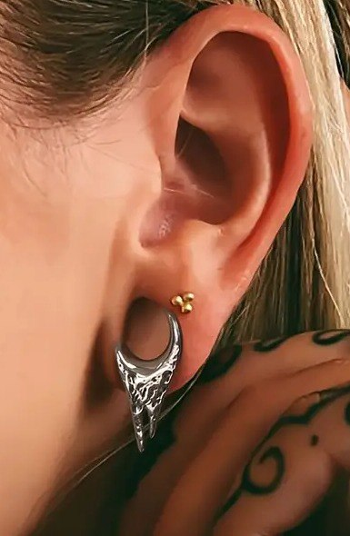 Украшения для пирсинга и тоннелей, каффы, кольца, штанги 8