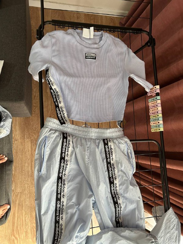 Костюм из 3 вещей Adidas футболка и штаны 2