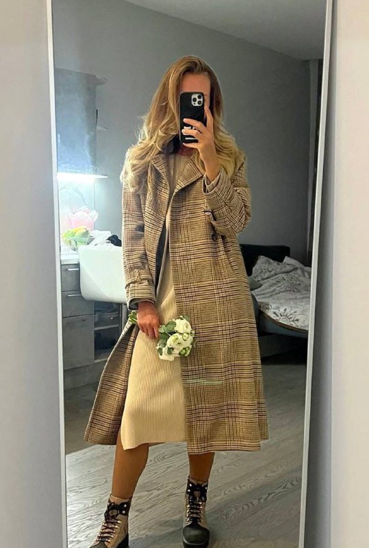 шерстяное пальто ELIS 8