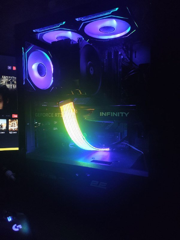 Компьютер i5 14400f, RTX 5060, 32GB DDR5, SSD 1TB+512GB