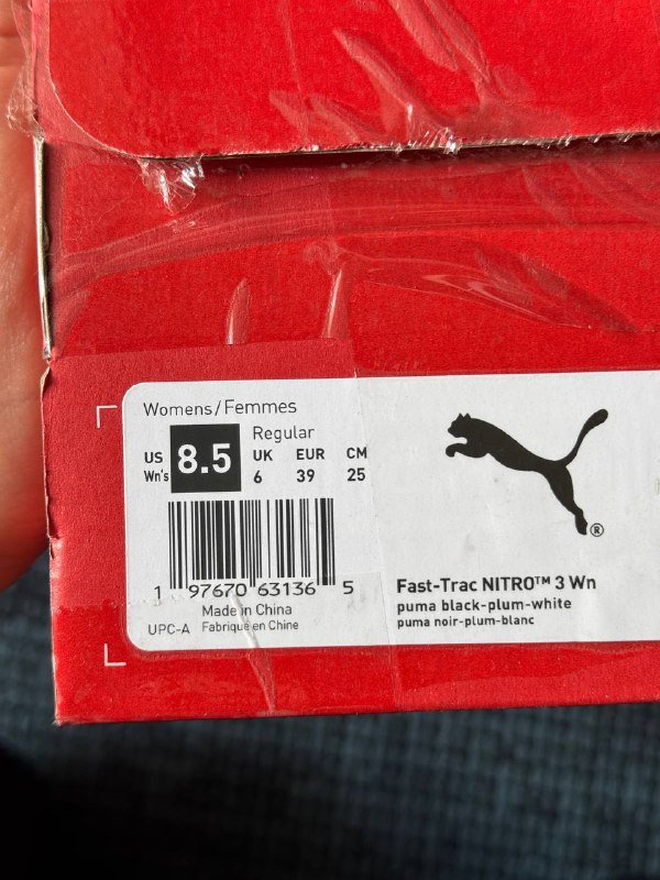 Кроссовки Puma SEASONS Fast-Trac NITRO 3 женские новые 39 размер 4