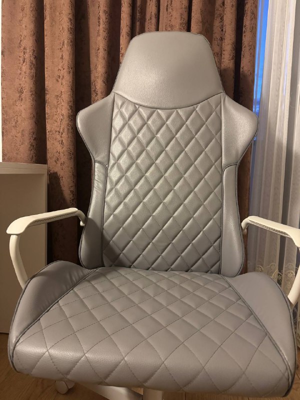Стол 90x46x75, офисный стул IKEA с регулировкой высоты 5