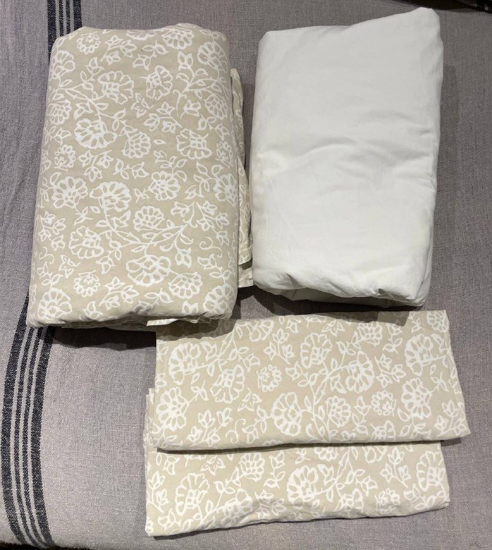 Постельное белье IKEA 100% хлопок 200*220