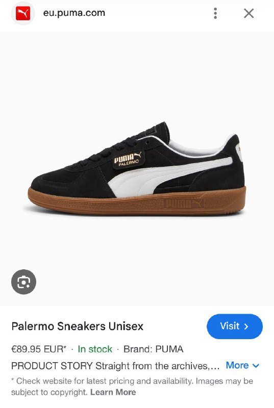 Кроссовки Puma Palermo 38 размер