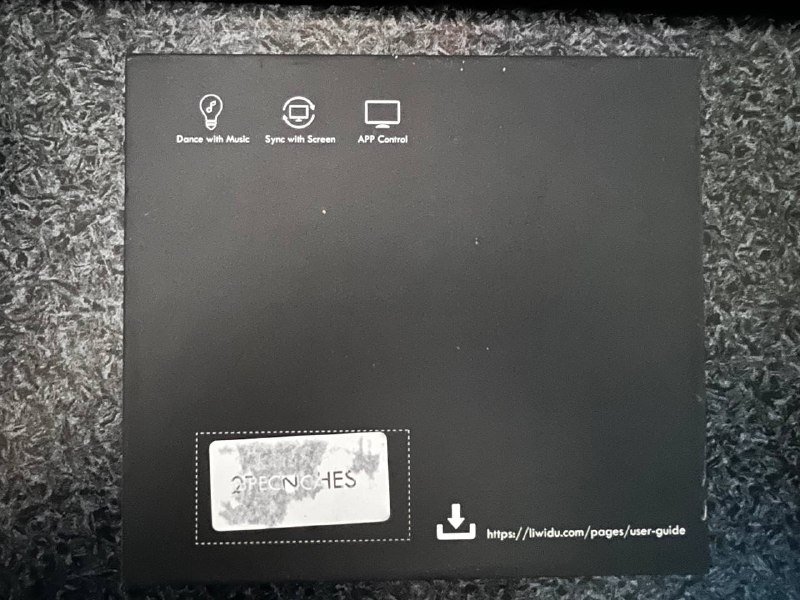 RGB подсветка для монитора 2