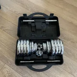 Разборные гантели 2x15 кг с кейсом 2