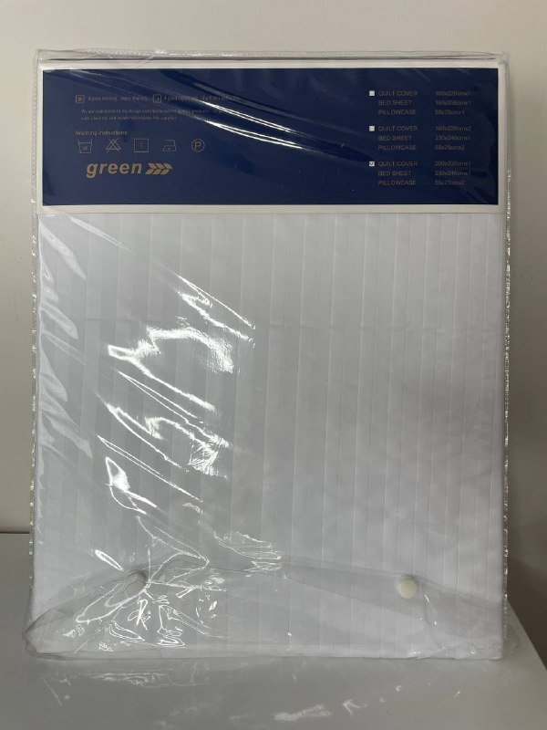 Новое белое постельное бельё 2