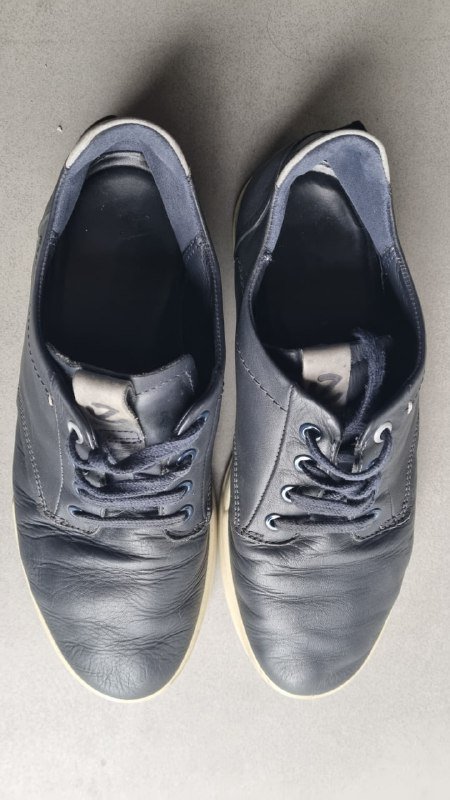 Ecco мужские кожаные кеды размер 40