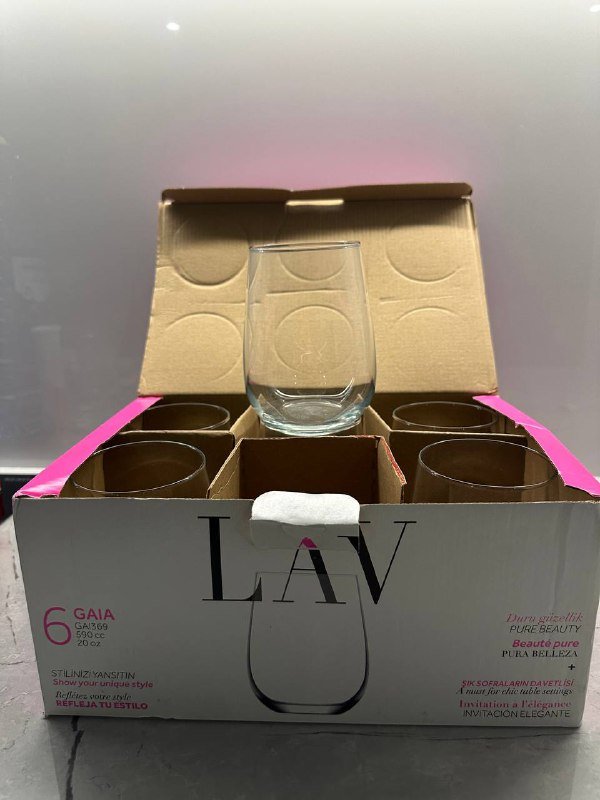 Бокал, кружки, набор стаканов 6 штук 6