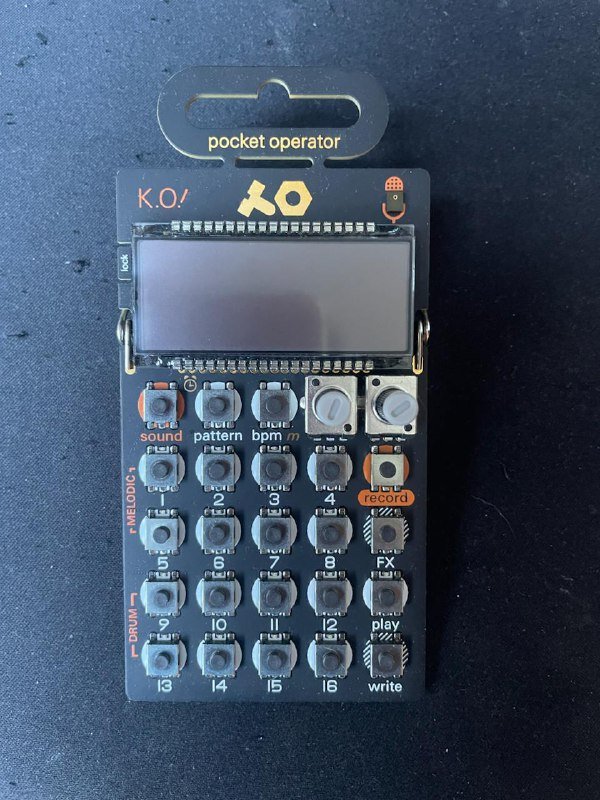 Сэмплер teenage engineering po-33 k.o