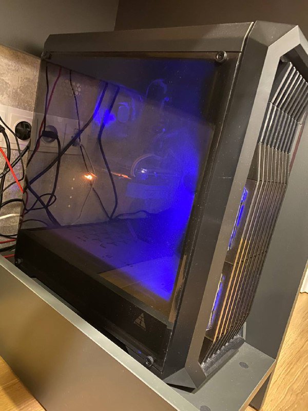 ПК компьютер, монитор Dell P2419H, клавиатура, мышь, динамики