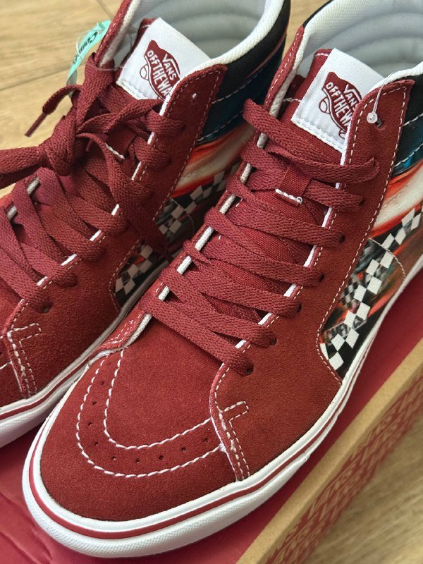 Кроссовки Vans SK8-Hi Formula 66 замшевые 38,5 EU 4