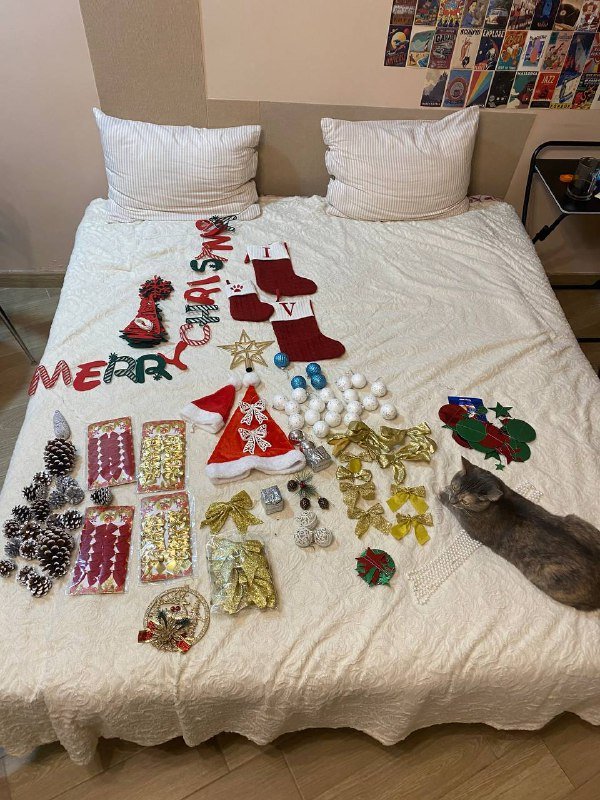 Новогодние рождественские украшения игрушки