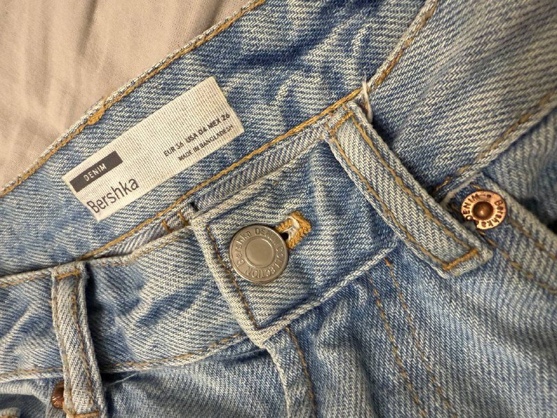 Джинсовые женские шорты BERSHKA, AMNR 3