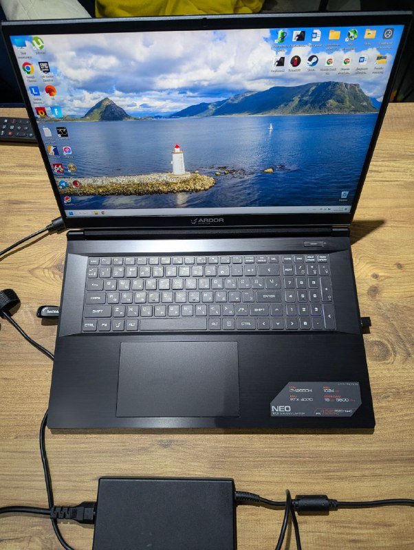 Игровой ноутбук Ardor Neo i7 RTX4070 17.3"